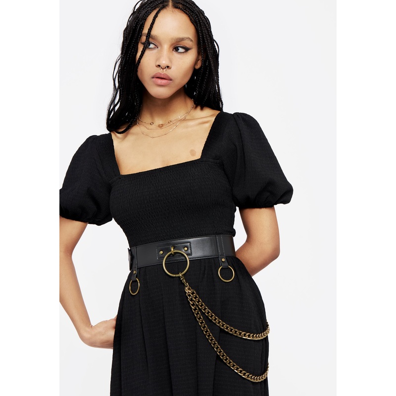 Calliope Chain Belt – Brass