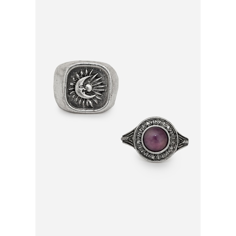 Eclipse Gem Ring Set