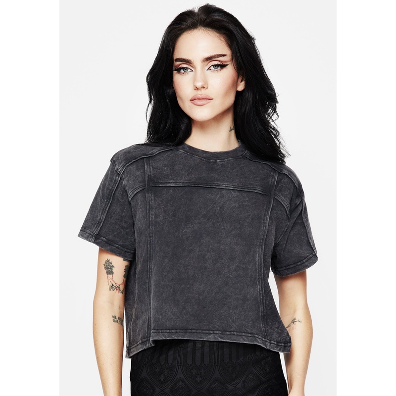 Ianthe Acid Wash Tee