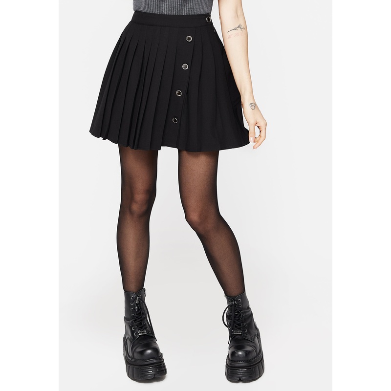 Moonage Pleated Mini Skirt