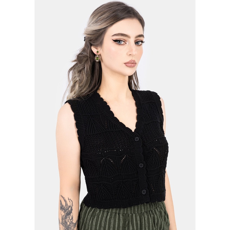 Belleville Sleeveless Knit Waistcoat