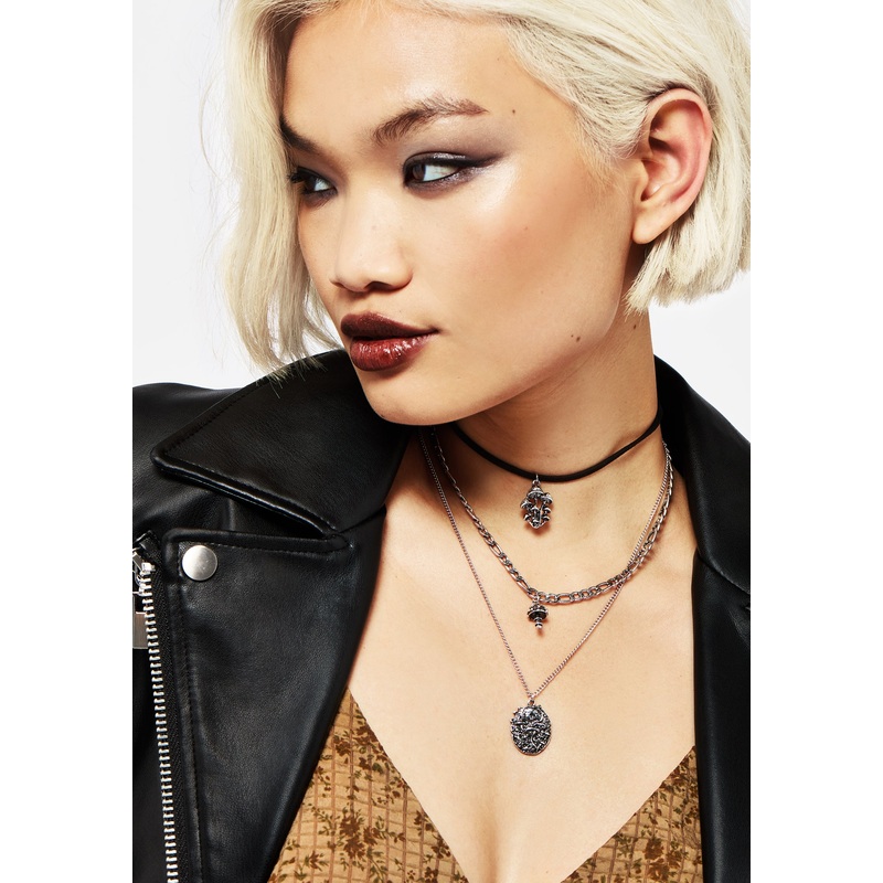 Fabula Layered Charm Necklace