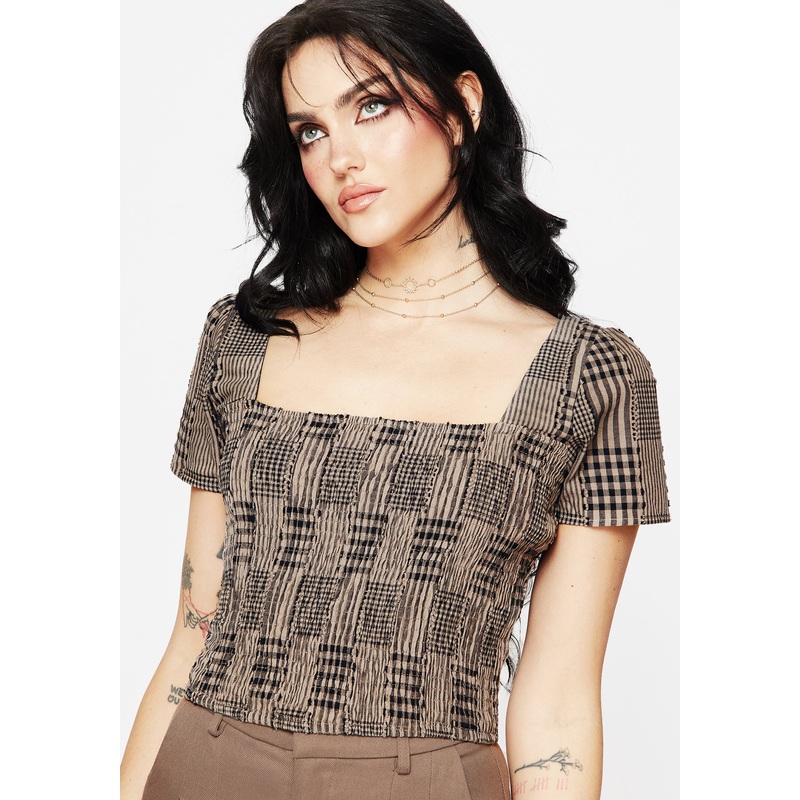 Mabel Check Top