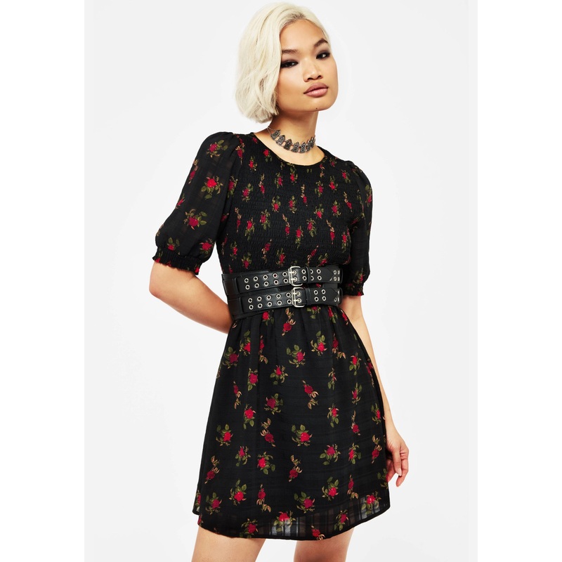 Paranoid Eyelet Double Buckle Waist Belt