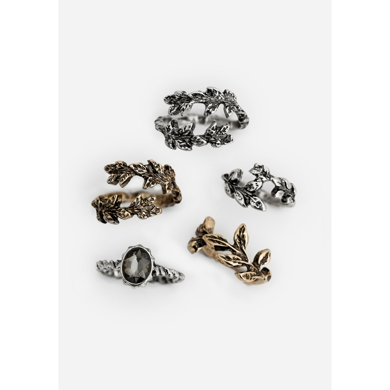 Zinnia Mixed Ring Set