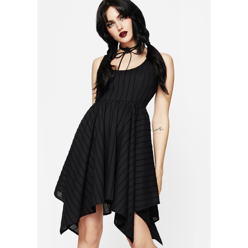 Blythe Handkerchief Hem Mini Dress