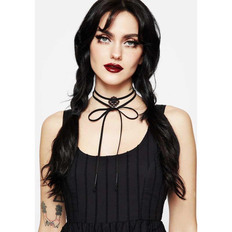 Elaine Cord Ornate Choker