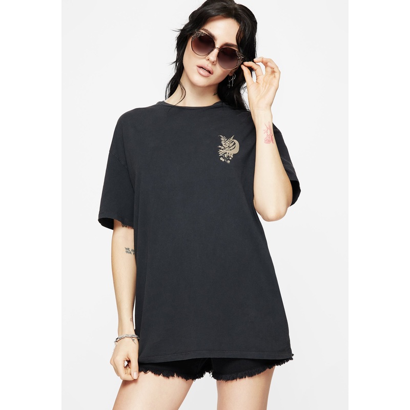 Gravity Cotton Snake Printed T-Shirt