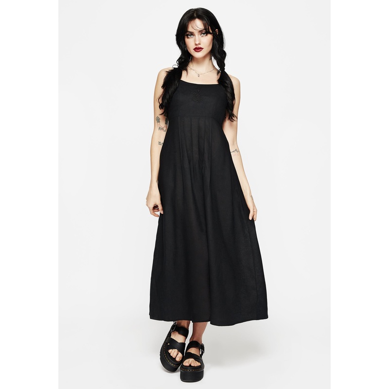 Merrymount Embroidered Midaxi Dress