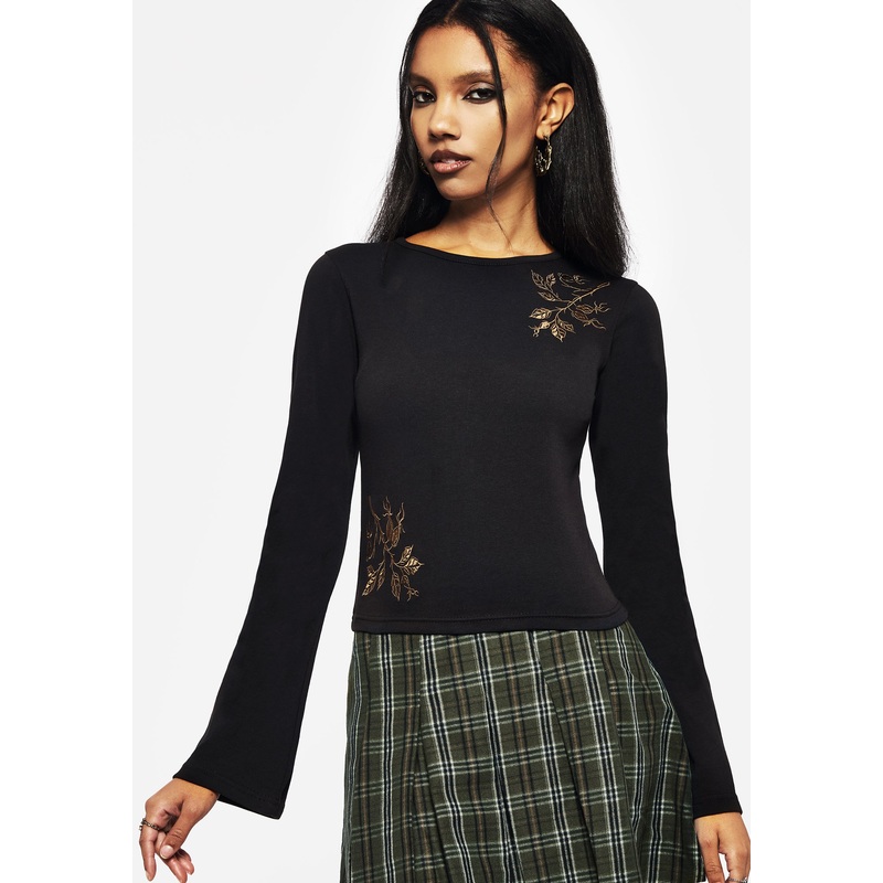 Sabrina Embroidered Cotton Top