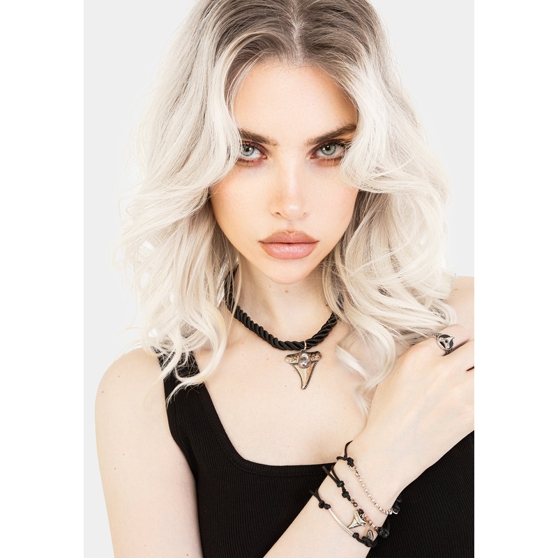 Shark Tooth Rope Necklace