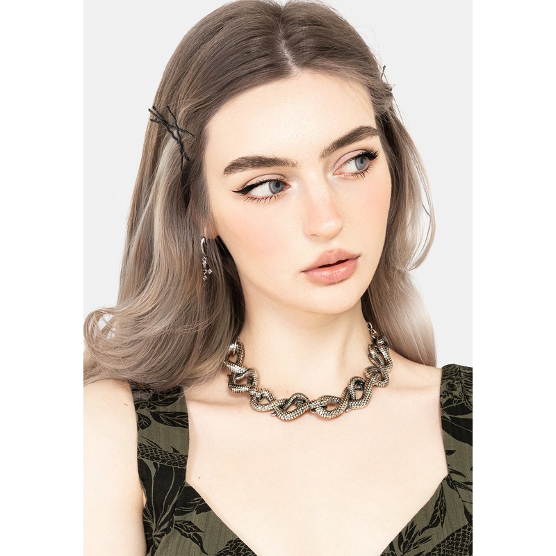 Silas Twisted Snake Choker