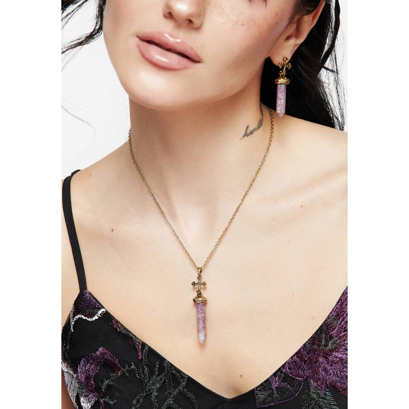 Vallum Cross Shard Necklace