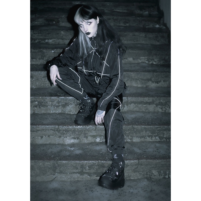 ARCANA REFLECTIVE TRACKSUIT PANTS