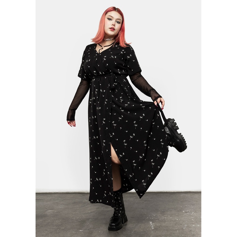 Blithe Maxi Wrap Floral Dress