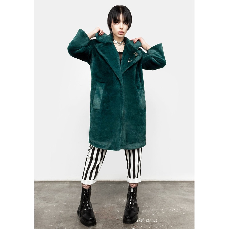 Creature Oversized Fur Coat