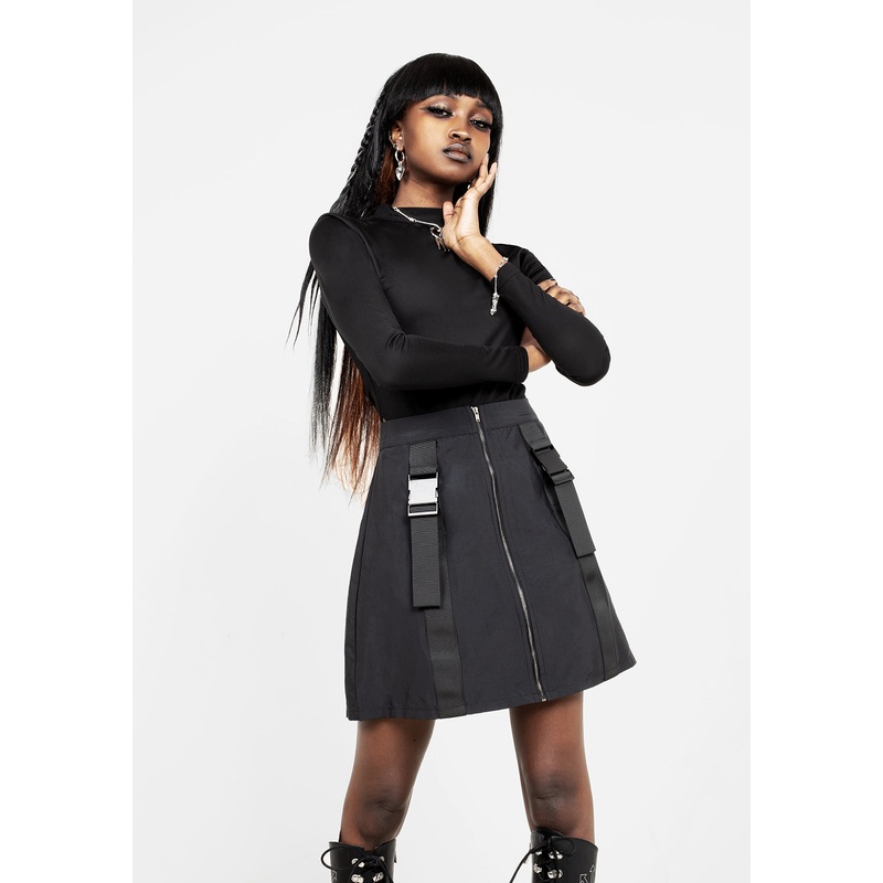 Lori A-Line Cargo Skirt