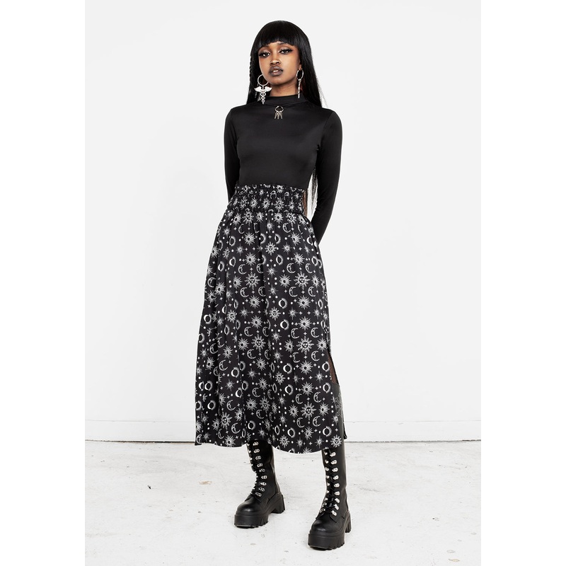 MOONBEAM MIDAXI SKIRT
