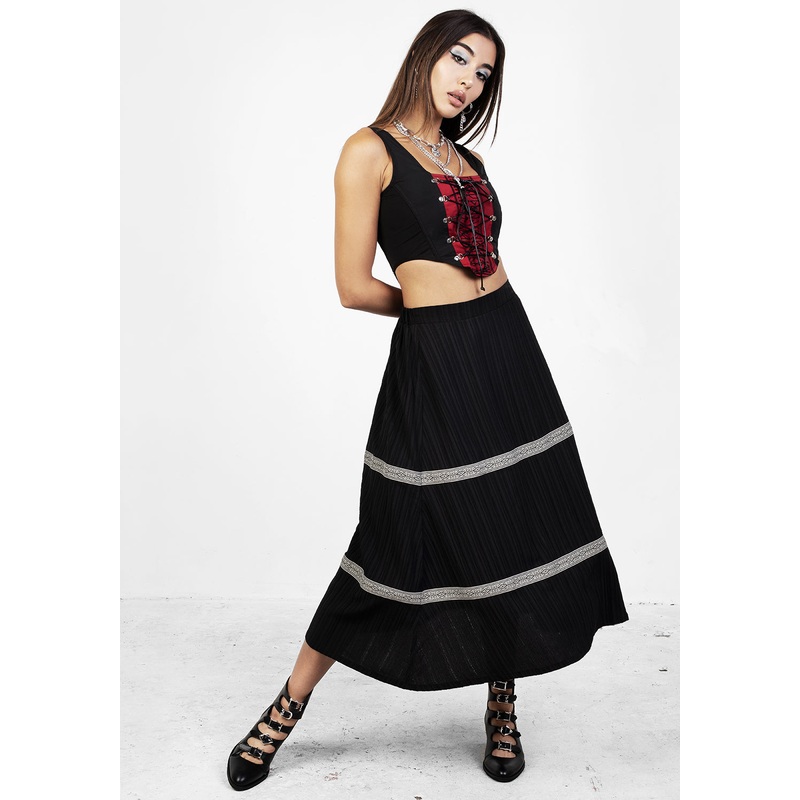 Morris Tiered Midi Skirt