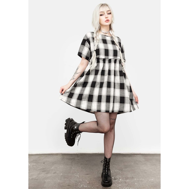 Shirley Ruffle Skater Dress