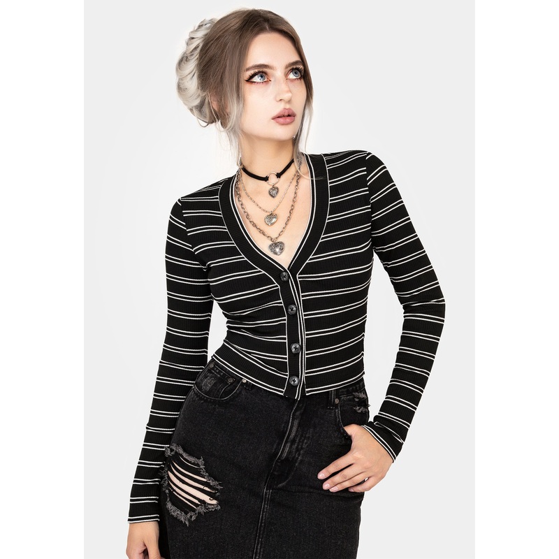 Slash Cropped Cardi