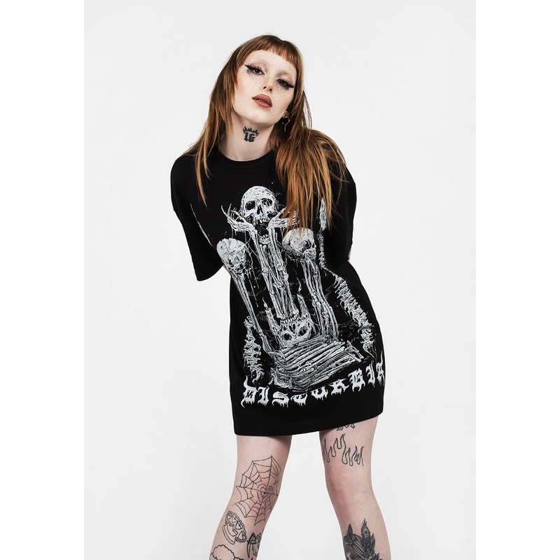 XENOMORT SHORT SLEEVE T SHIRT DRESS