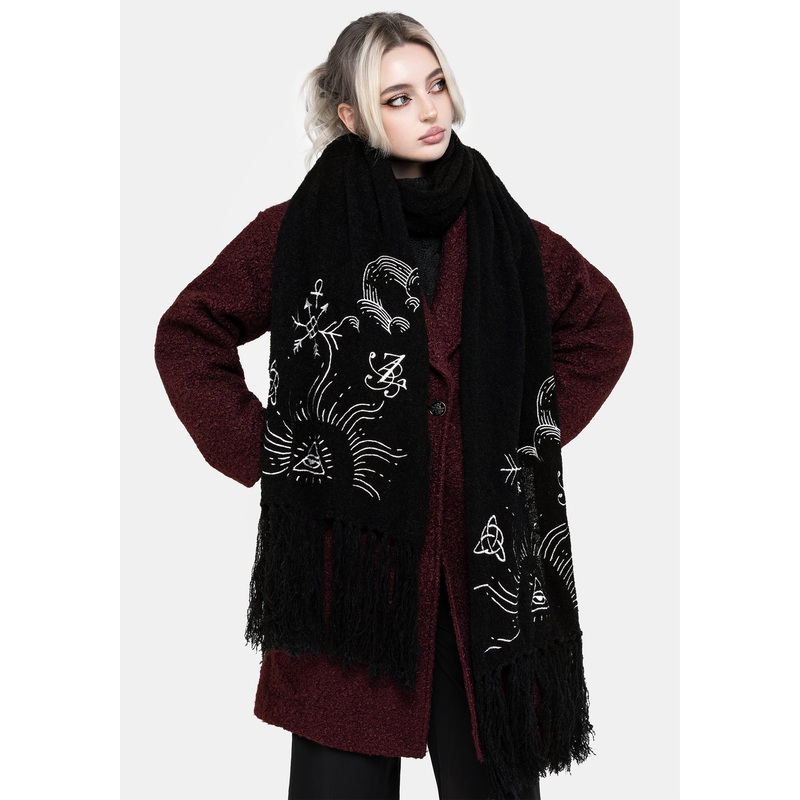 Abracula Boucle Scarf
