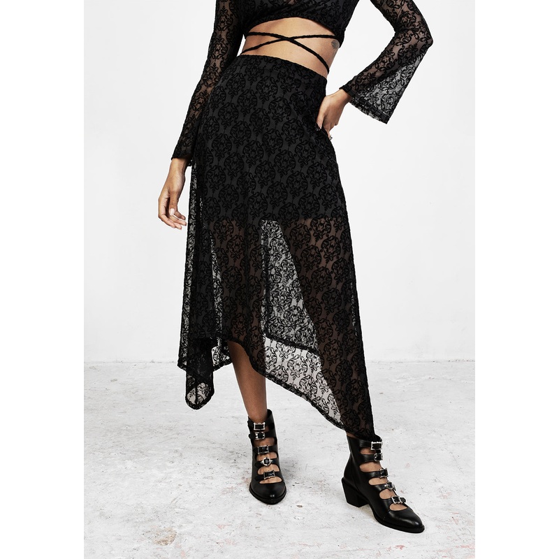 Delena Midi Handkerchief Skirt
