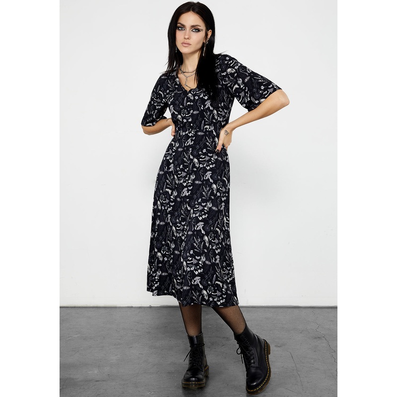 Earth Magick Midi Dress