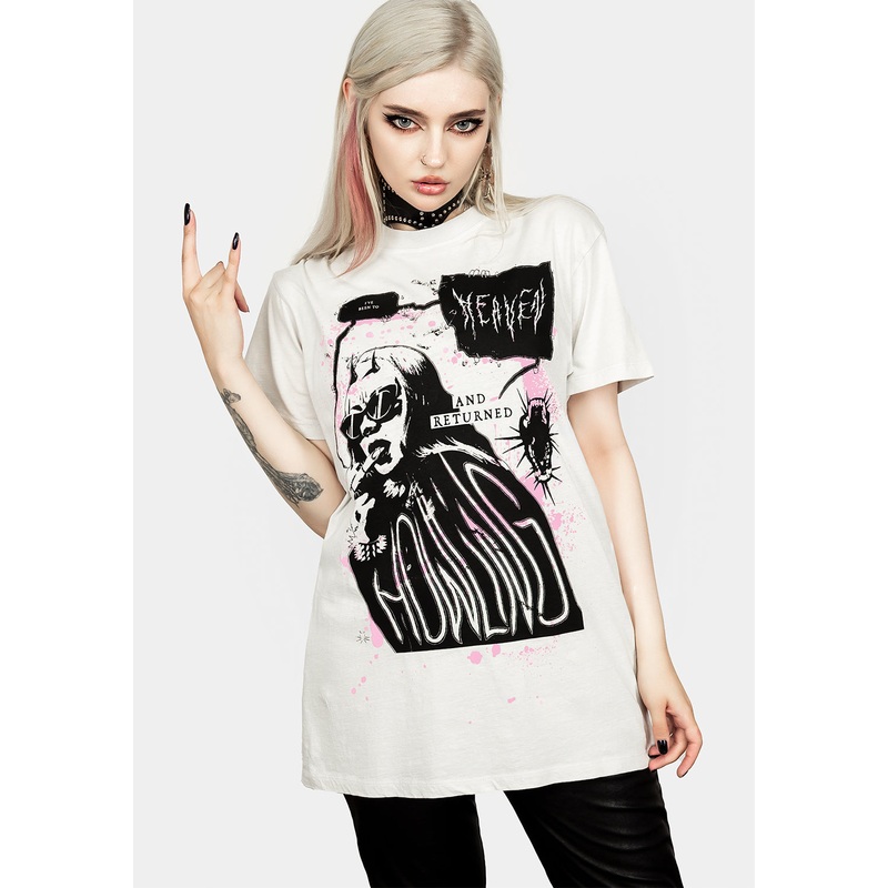 Howling Vintage Off White Washed T-Shirt