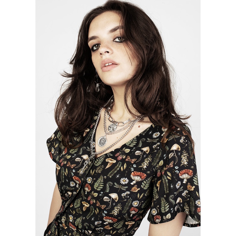Luthien Button Up Top