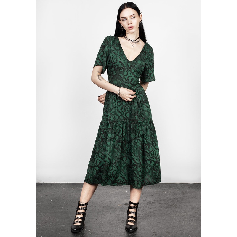 Ophidia Midi Dress