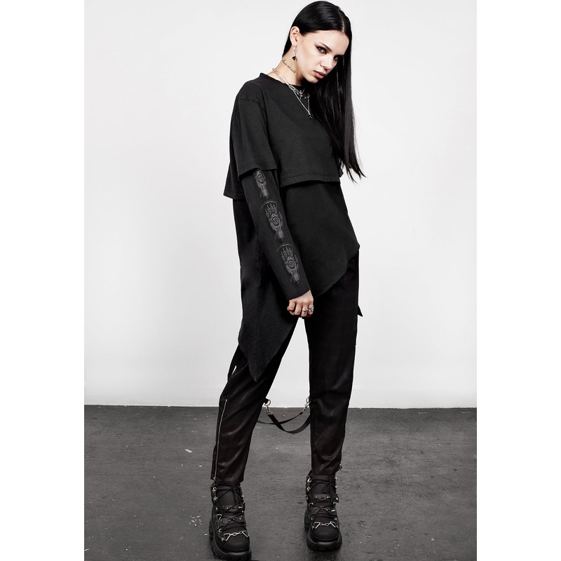 Path Of Light Layered Long Sleeve T-shirt