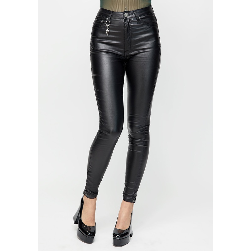 Charmer Coated Skinny Jeans
