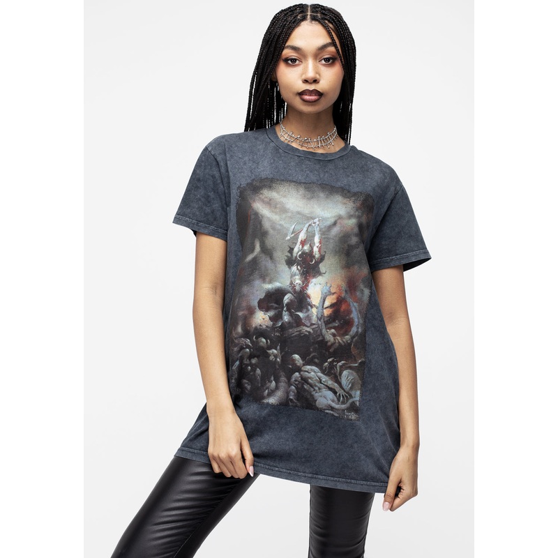 Frazetta Death Dealer 2 Short Sleeve T-Shirt
