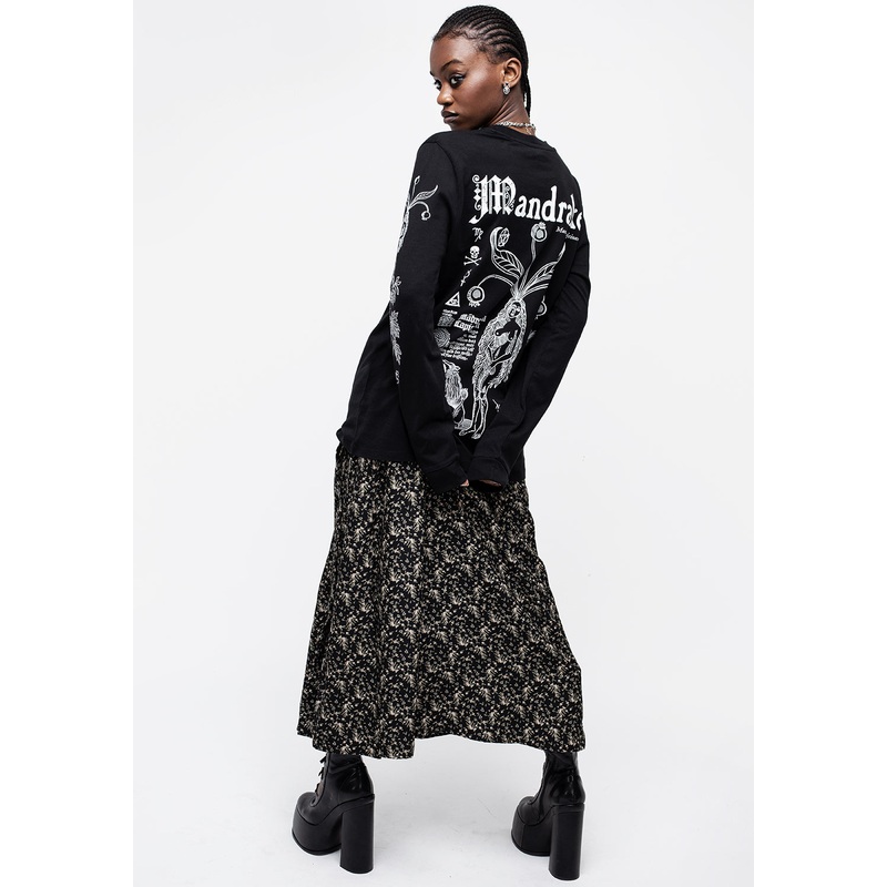 Mandrake Long Sleeve Cuffed Tee