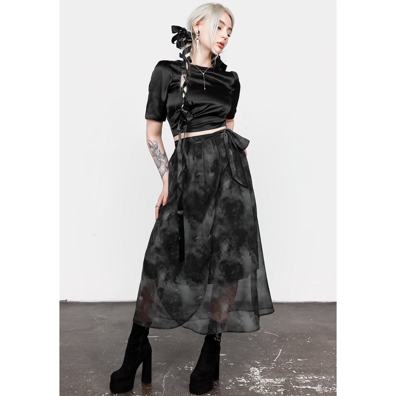 Tempest Tie Waist Midaxi Skirt