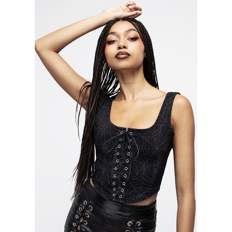 Venom Lace Up Bodice