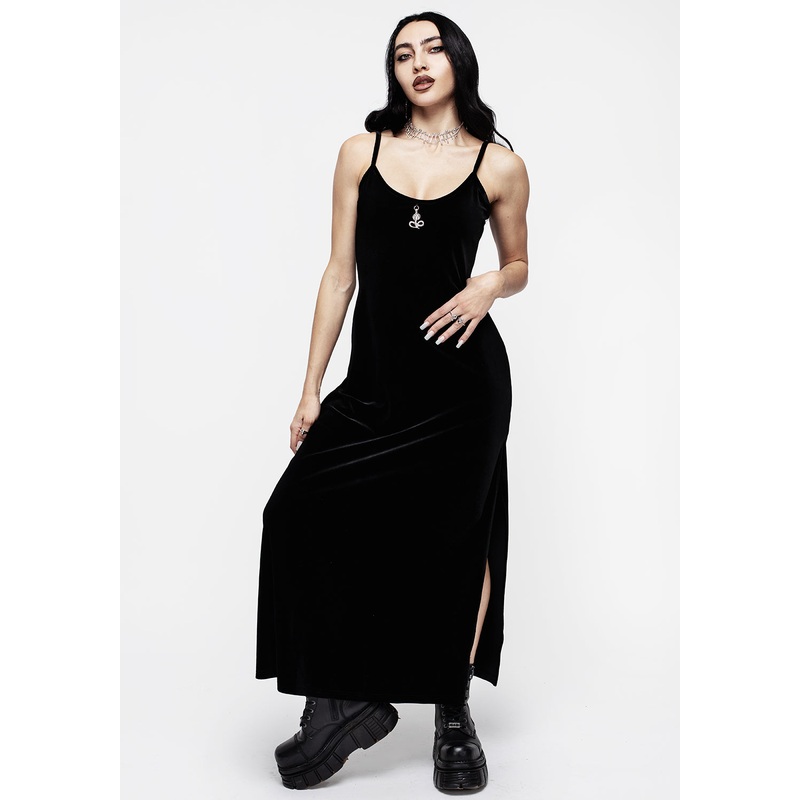 Vipera Gown – Midnight Black