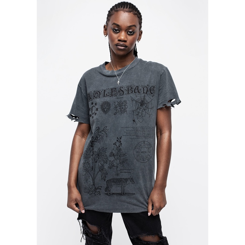 Wolfsbane Distressed Tee