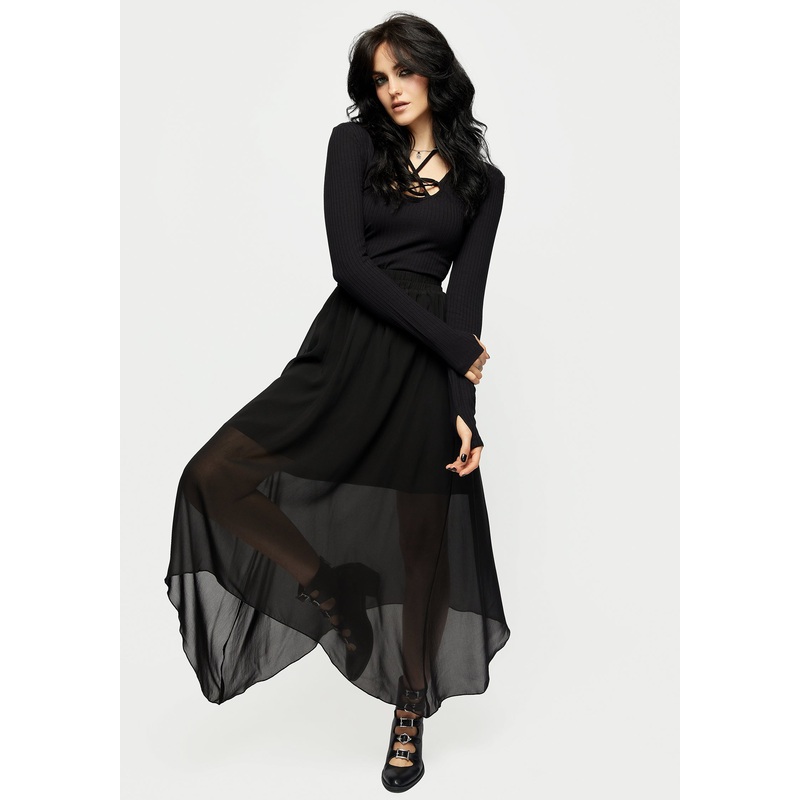 Althea Waterfall Midaxi Skirt