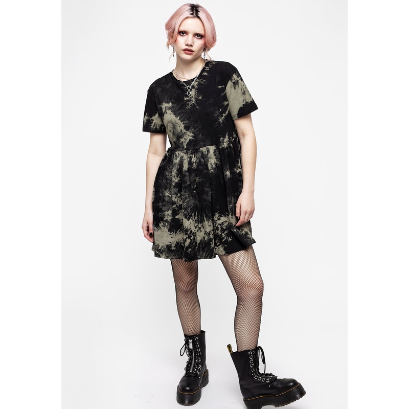 Grievance Tie Dye Skater Dress