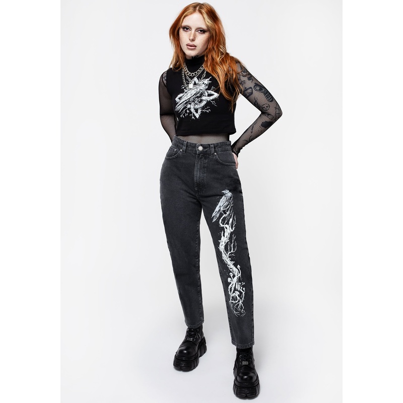Korun Riddick Washed Mom Jeans