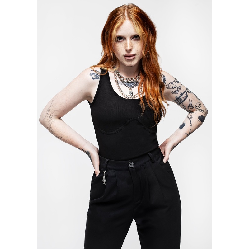 Apocrypha Rib Vest With Mock Boning