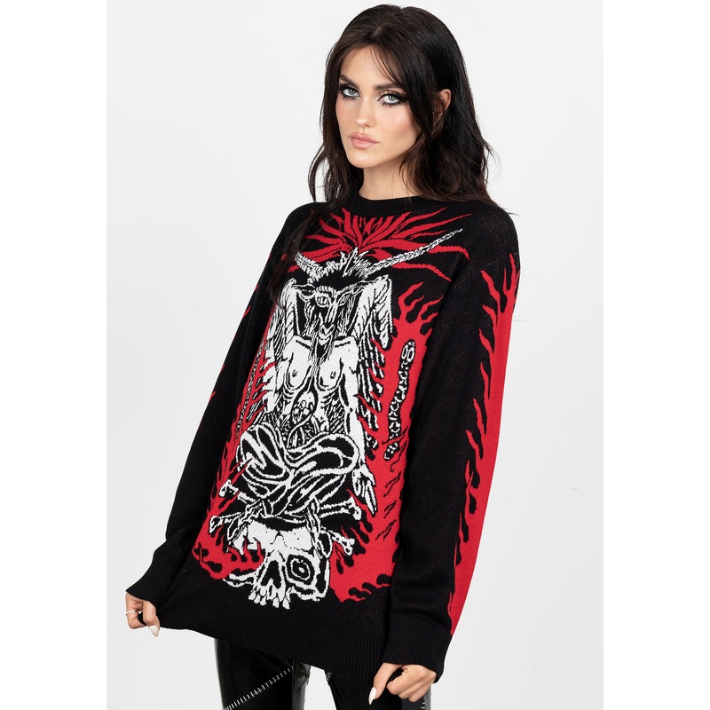 Baphomet Unisex Crew Jumper