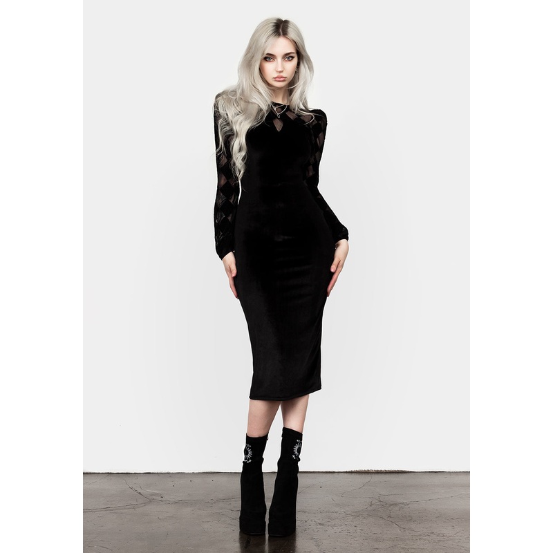 Debauched Midi Dress