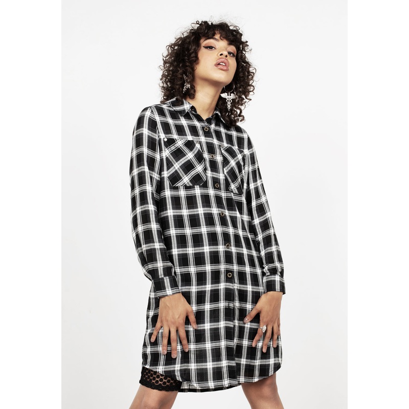 GRETA SHIRT DRESS