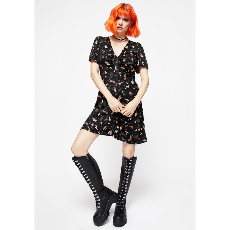 Liviana Button Up Mini Dress
