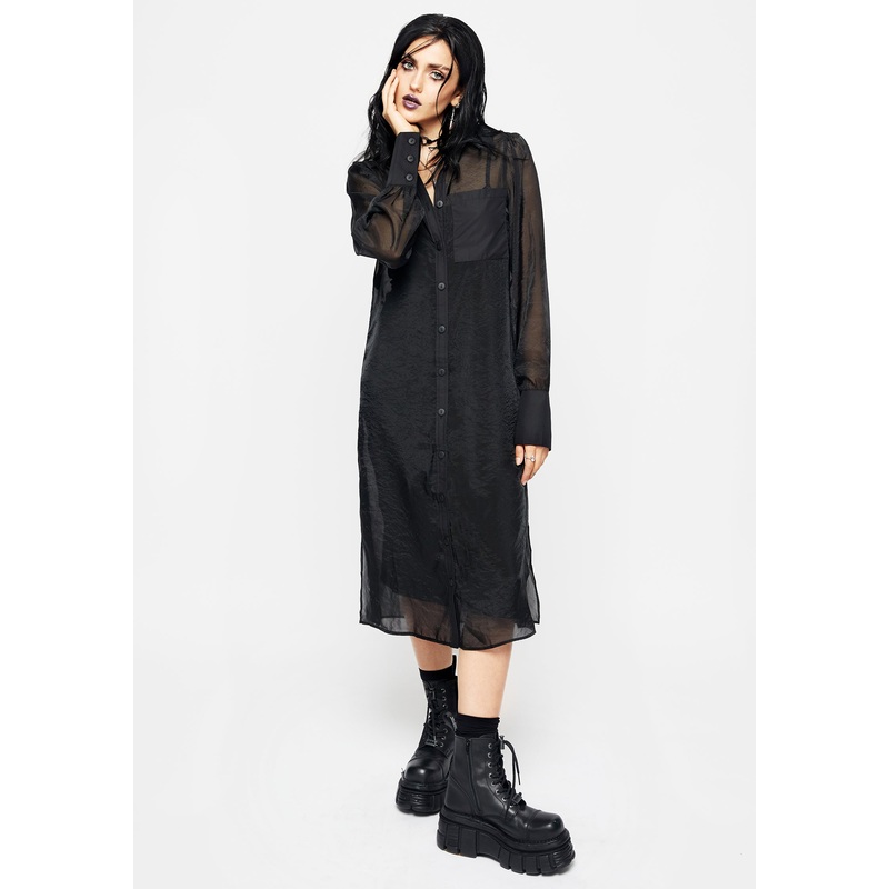 Loveless Midi Shirt Dress