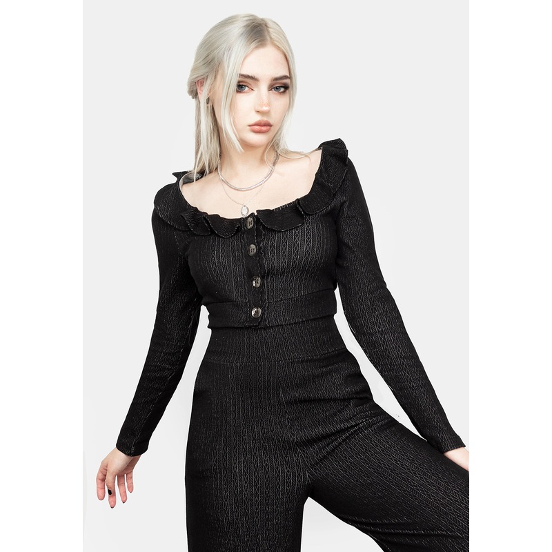 Morana Pointelle Lounge Cardi